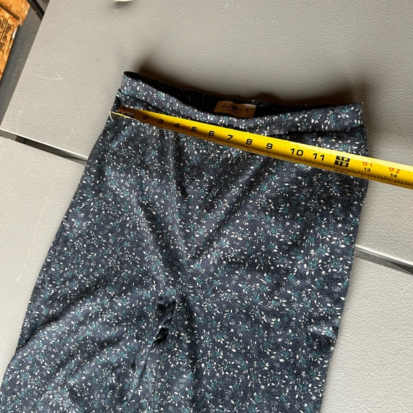 Natural Life Blue Floral Pants - Picture 5 of 9